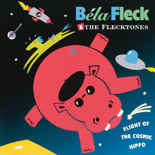Béla Fleck & The Flecktones - Flight of the Cosmic Hippo album cover. 