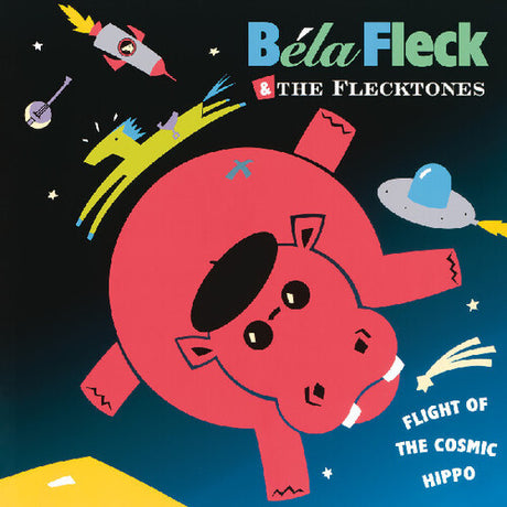 Béla Fleck & The Flecktones - Flight of the Cosmic Hippo album cover. 