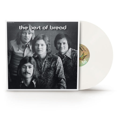 Bread - Best Of Bread album cover and milky clear vinyl. 