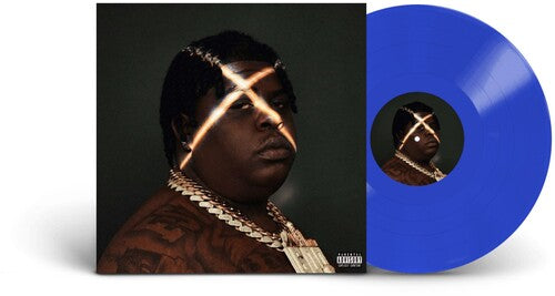 BigXthaPlug - Take Care album cover and blue vinyl. 