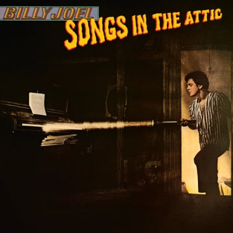 Billy Joel - Songs In The Attic album cover. 