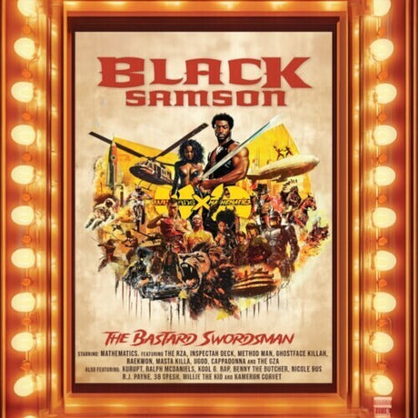 Wu-Tang Clan - Black Samson, The Bastard Swordsman: Wu-Tang, The Saga Continues Collection album cover.