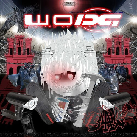Bladee - Working On Dying album cover. 