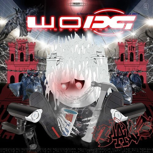 Bladee - Working On Dying album cover. 