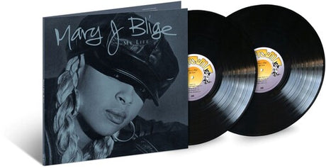 Mary J. Blige My Life album cover and two black vinyl records