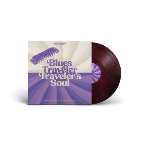 Blues Traveler - Traveler's Soul album cover and black velvet vinyl. 