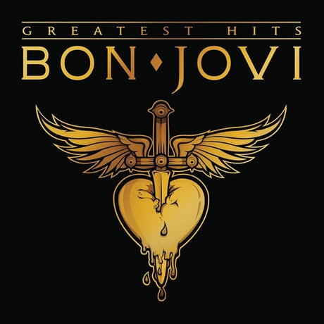 Bon Jovi - Greatest Hits album cover. 
