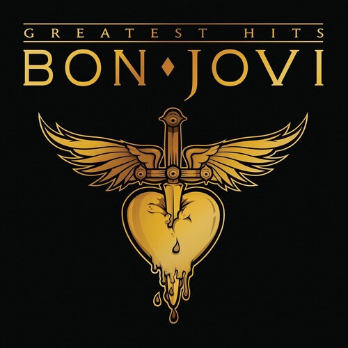 Bon Jovi - Greatest Hits album cover. 