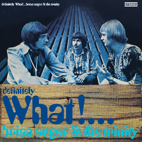 Brian Auger & The Trinity - Definitely What! album cover. 