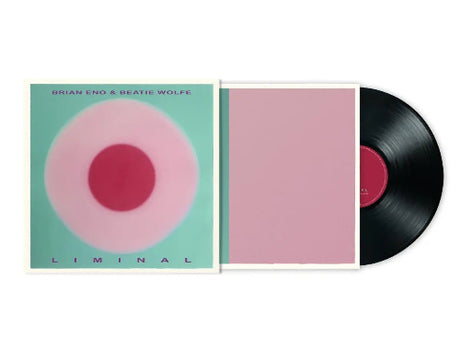 Brian Eno and Beatie Wolfe - Liminal album cover and vinyl. 