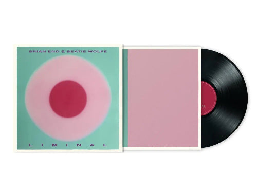Brian Eno and Beatie Wolfe - Liminal album cover and vinyl. 