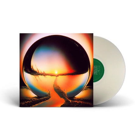 Cage the Elephant - Neon Pill album cover shown with a milky clear vinyl record