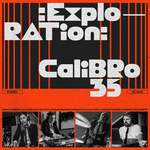 Calibro 35 - Exploration album cover. 