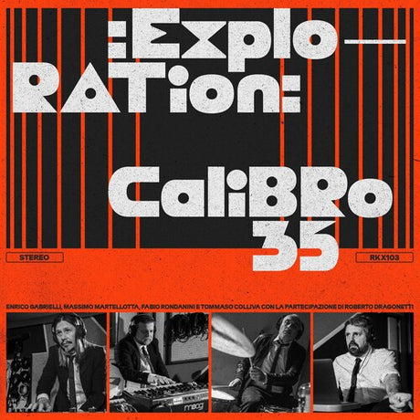 Calibro 35 - Exploration album cover. 