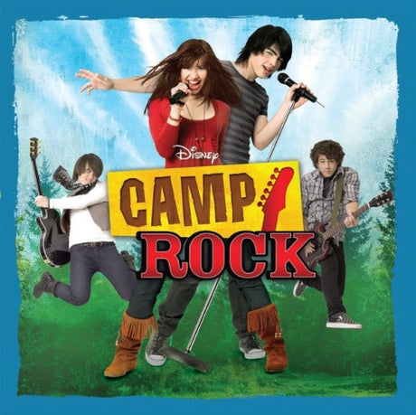 Cast of Camp Rock - Camp Rock OST album cover. 