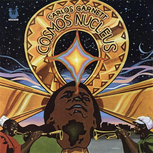 Carlos Garnett - Cosmos Nucleus album cover. 