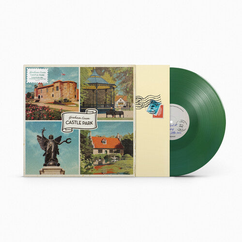 Graham Coxon - Castle Park album cover and green vinyl