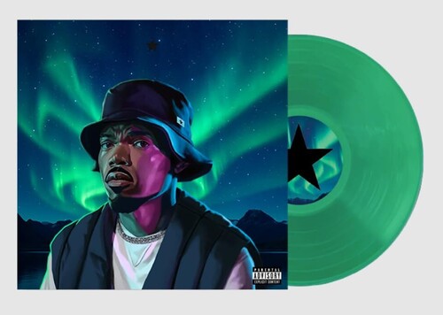 Chance the Rapper - Star Line album cover and green vinyl