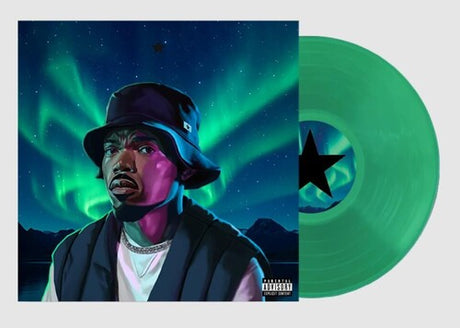 Chance the Rapper - Star Line album cover and green vinyl