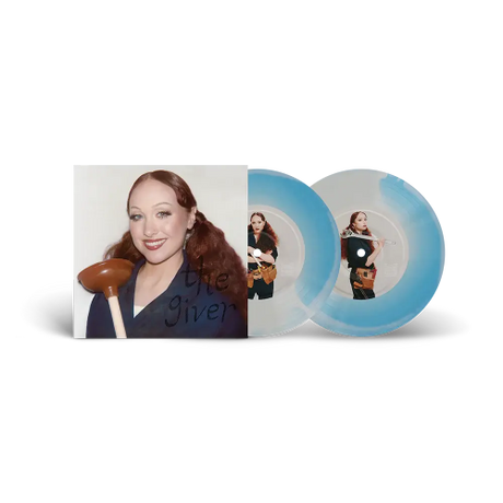 Chappell Roan - The Giver plumber edition, indie exclusive white and blue swirl vinyl.  