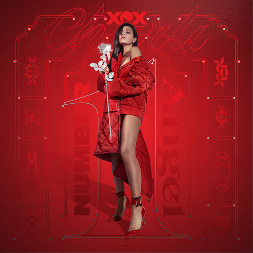 Charli XCX - Number 1 Angel album cover. 