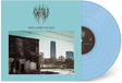 Chat Pile - Who Loves The Sun album cover and blue vinyl 