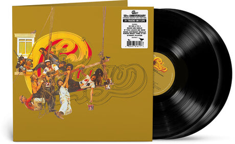 Chicago - Chicago IX: Greatest Hits album cover and 2LP black vinyl. 