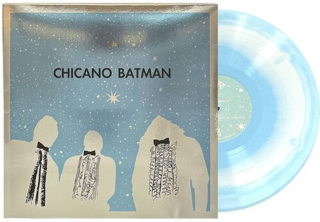 Chicano Batman - Chicano Batman album cover and blue & white vinyl. 
