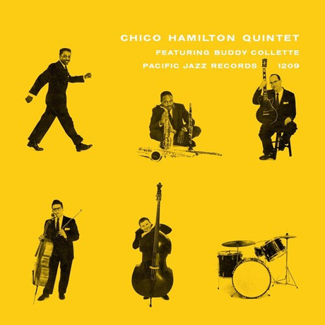 Chico Hamilton Quintet Featuring Buddy Collette album cover. 