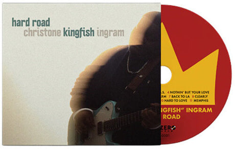 Christone "Kingfish" Ingram - Hard Road album cover and CD. 