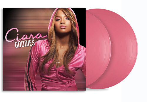 Ciara - Goodies album cover and 2LP pink vinyl. 