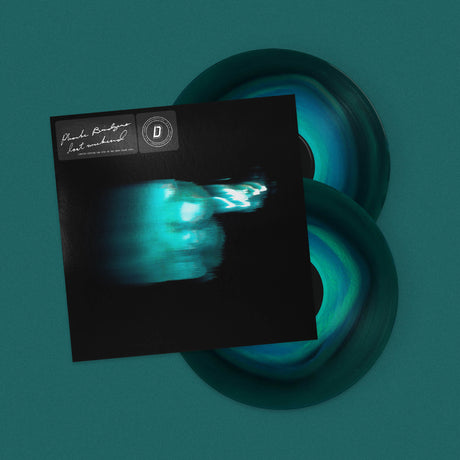 Phoebe Bridgers "Lost Weekend" album cover shown with 2 green/blue colored vinyl records
