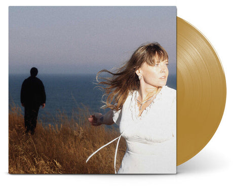 Courtney Marie Andrews - Valentine album cover and gold vinyl. 