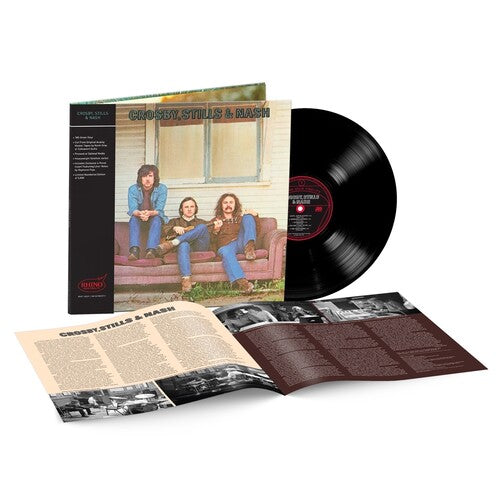 Crosby, Stills & Nash - Crosby, Stills & Nash album cover, booklet and vinyl