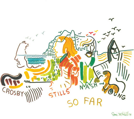 Crosby, Stills, Nash and Young - So Far album cover. 