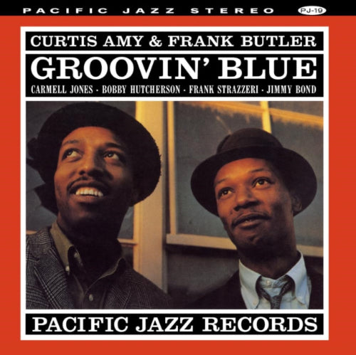 Curtis Amy & Frank Butler - Groovin' Blue album cover. 