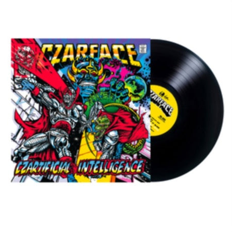 Czarface - Czartificial Intelligence album cover and black vinyl. 