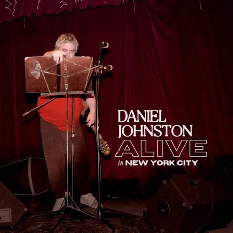 Daniel Johnston - Alive in New York City album cover. 