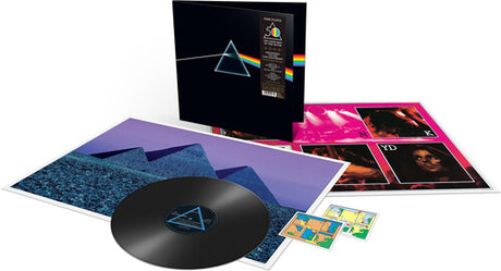 Pink Floyd - The Dark Side Of The Moon album cover, posters, stickers, and black vinyl  