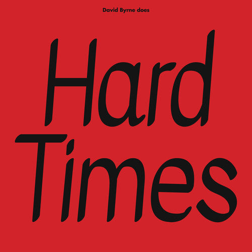 David Byrne - Hard Times 12 inch single album cover