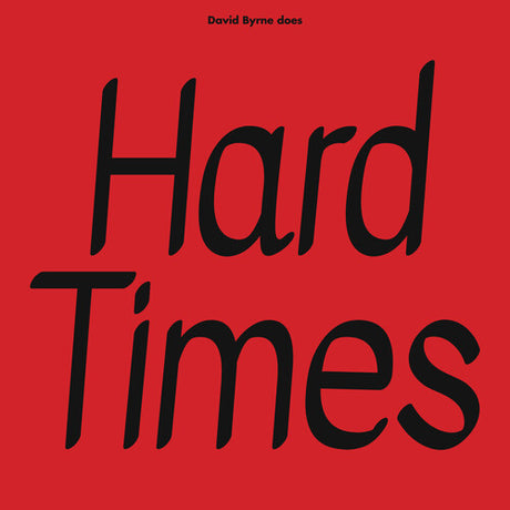 David Byrne - Hard Times 12 inch single album cover