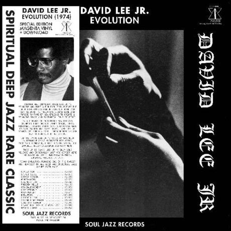 David Lee Jr. - Evolution album cover. 