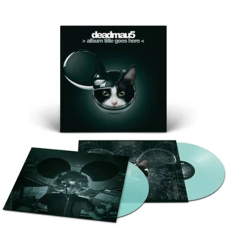 Deadmau5 - > album title goes here < album cover and 2LP Transparent Turquoise Vinyl
