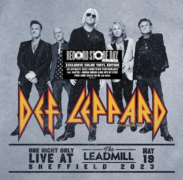 Def Leppard - Live at the Leadmill album art