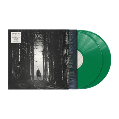 Dermot Kennedy - The Weight of the Woods album cover and 2LP green vinyl. 