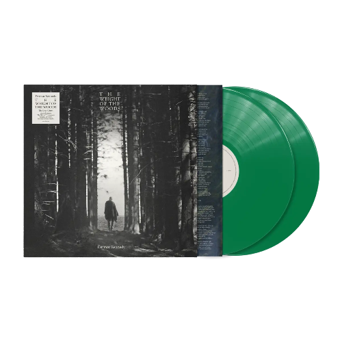 Dermot Kennedy - The Weight of the Woods album cover and 2LP green vinyl. 