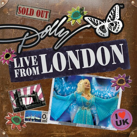 Dolly Parton - Dolly: Live From London album cover. 