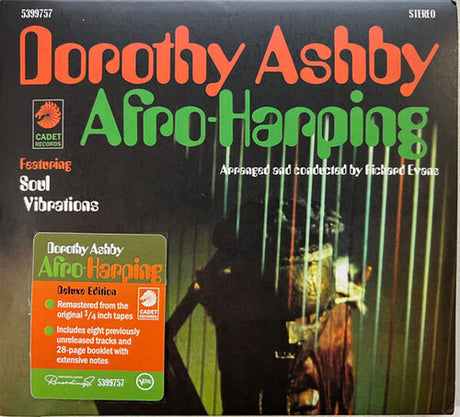 Dorothy Ashby - Afro-Harping album cover. 