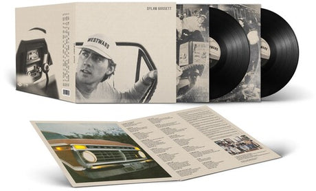 Dylan Gossett - Westward album cover and 2LP vinyl. 