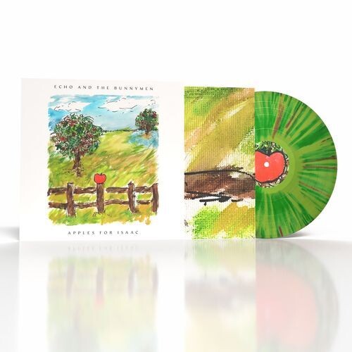 Echo & the Bunnymen - Apples For Isaac album cover and green splatter vinyl
